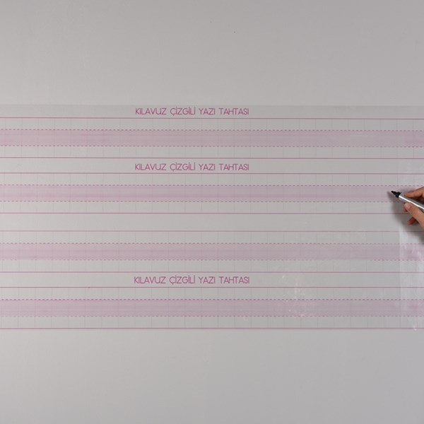 Elektrostatik Kağıt Tahta Kılavuz Çizgili(Evli) (100x56)