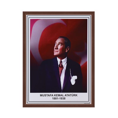 MDF Çerçeveler Atatürk Portresi (35x50)