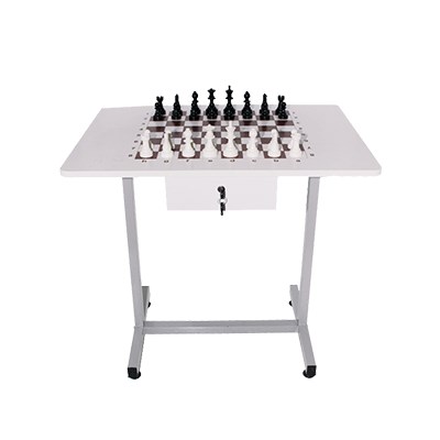Satranç Tahtaları Satranç Masası Komple Metal Ayaklı (60x80)