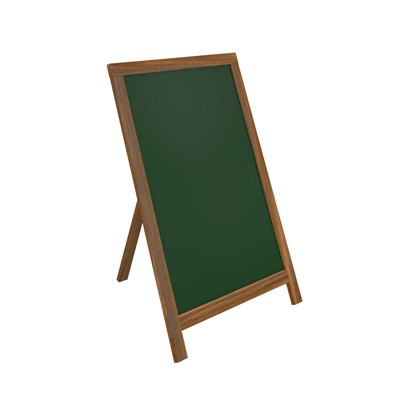 ahşap - ayaklı yazı tahtası yeşil (60x85), ahşap - ayaklı yazı tahtası yeşil (60x85)